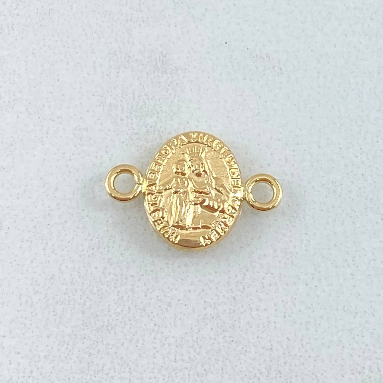 Herraje Virgen Del Carmen 0.35 g / 1/2 in Oro Amarillo 18K