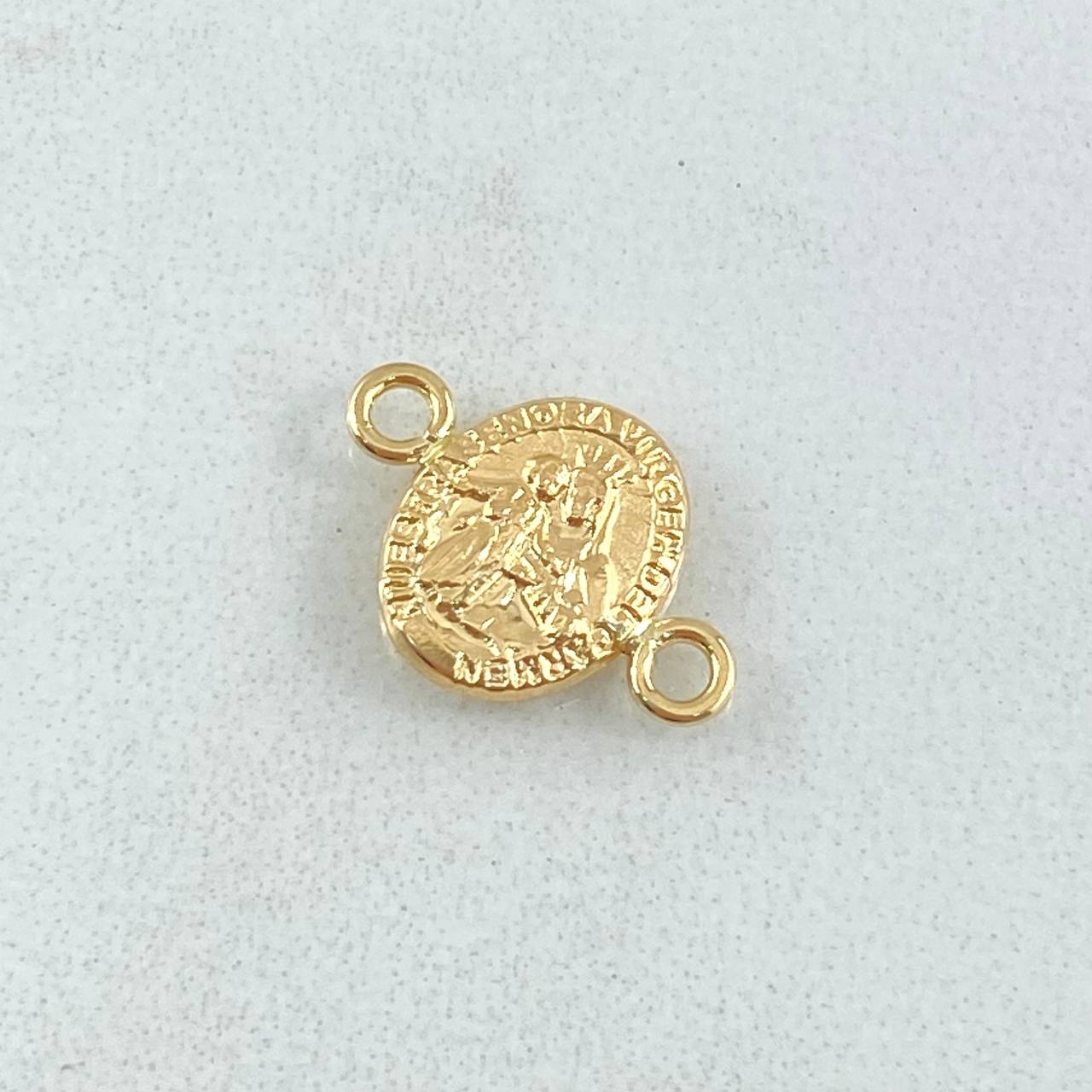 Herraje Virgen Del Carmen 0.4 g / 1/2 in Oro Amarillo 18K