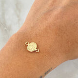 Herraje Virgen Del Carmen 0.4 g / 1/2 in Oro Amarillo 18K