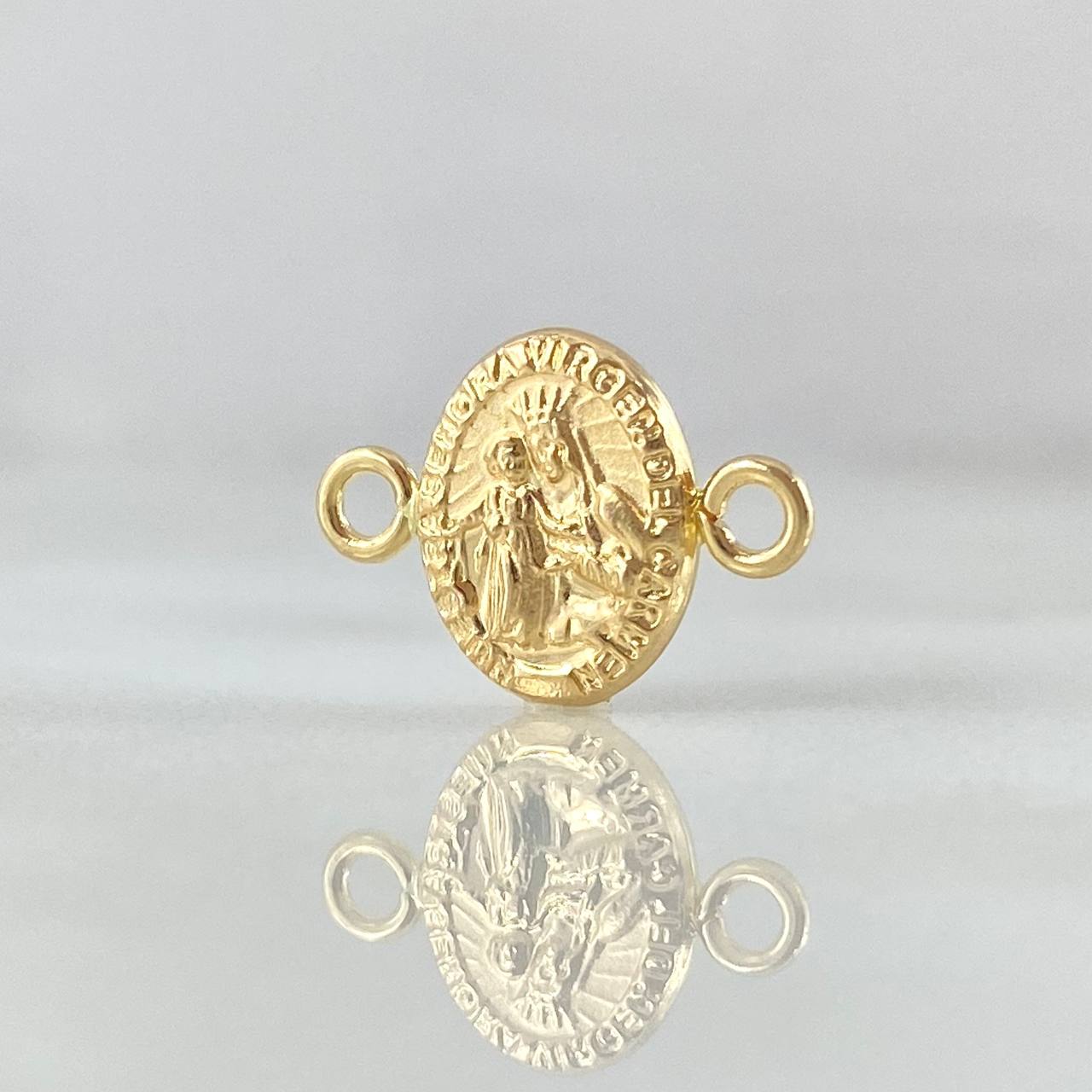 Charm Virgen Del Carmen 0.45gr / 0.6in / 18K Gold ©