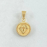 Pendant Diamond 0.6gr / 1.7cm (0.7in) / 18K Gold