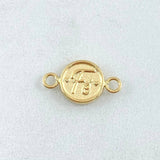 Charm Fé 0.5gr / 0.6in / 18K Gold ©