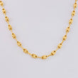 Cadena Rustica Tornillo Diamantado 8.6 g / 24 1/2 in / 3.5 mm Oro Amarillo 18K