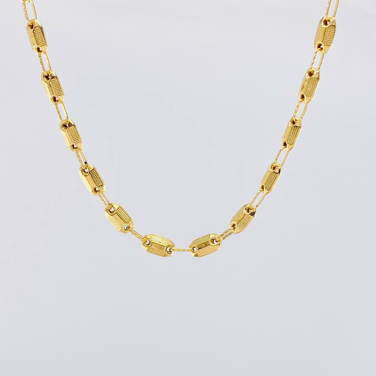 Cadena Rustica Adije 10.35 g / 24 1/4 in / 4.3 mm Oro Amarillo 18K