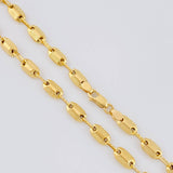 Cadena Rustica Adije 10.35 g / 24 1/4 in / 4.3 mm Oro Amarillo 18K