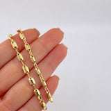 Cadena Rustica Adije 10.35 g / 24 1/4 in / 4.3 mm Oro Amarillo 18K
