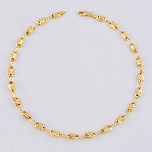 Rustic Anklet Adije 4.65 g / 10 1/2 in / 4.3 mm Yellow Gold 18K
