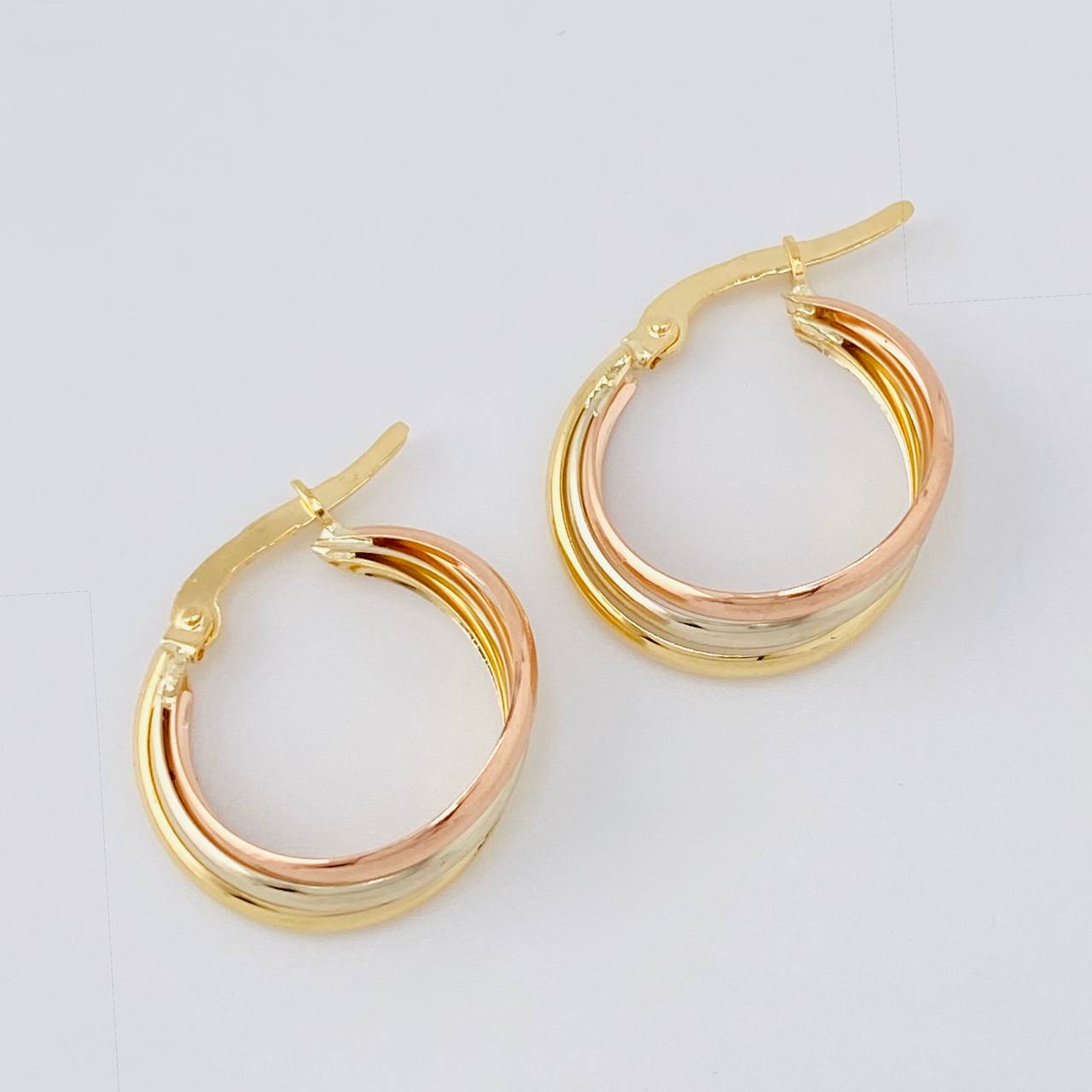 Candongas Hely 2 g / 3/4 in Tres Oros 18K
