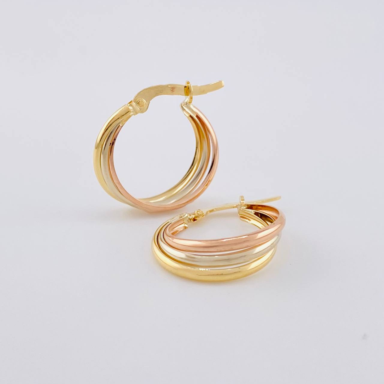 Candongas Hely 2.05 g / 3/4 in Tres Oros 18K