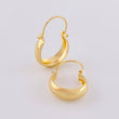 Hoop Earrings Ash 0.9 g / 3/4 in Yellow Gold 18K