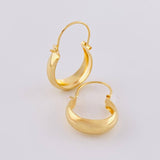 Candongas Ash 0.95 g / 3/4 in Oro Amarillo 18K