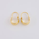 Hoop Earrings Ash 0.6 g / 3/4 in Yellow Gold 18K