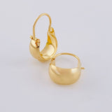 Hoop Earrings Ash 0.75 g / 3/4 in Yellow Gold 18K