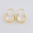 Candongas Ash Divididas 0.9 g / 3/4 in Oro Amarillo 18K