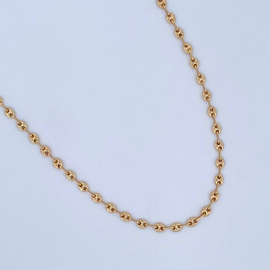 Cadena GC 6.6gr / 50.5cm / 3.3mm Oro Amarillo 18K &