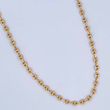 Cadena GC 9.2gr / 25 in / Oro Amarillo 18K &