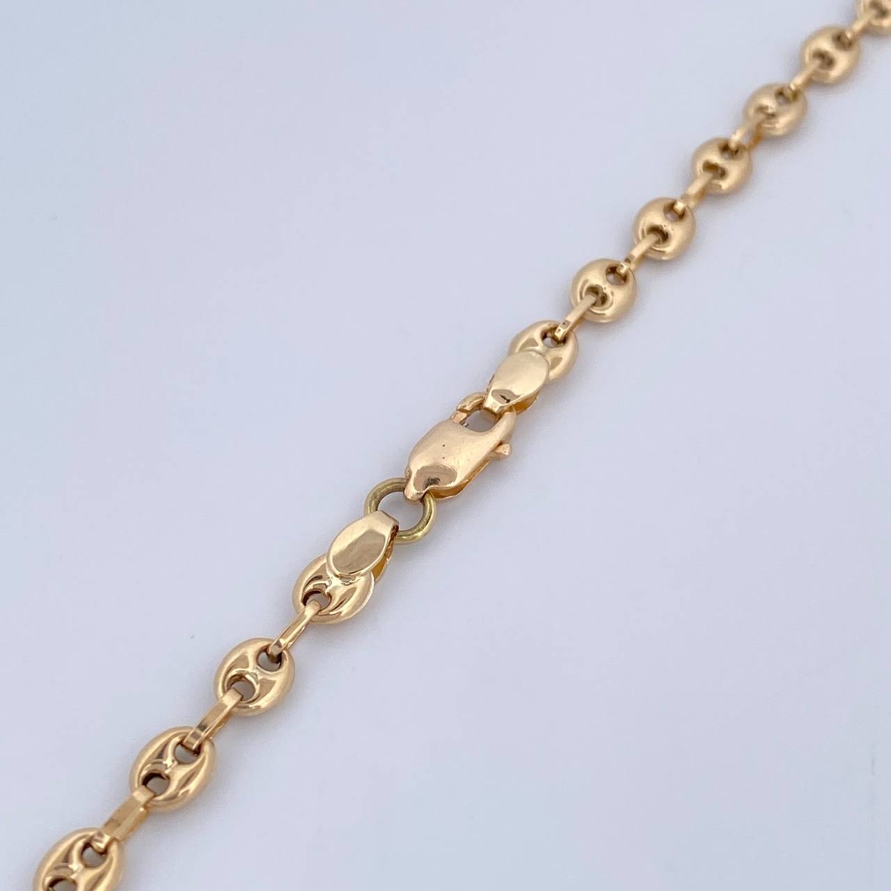Cadena GC 9.2gr / 25 in / Oro Amarillo 18K &