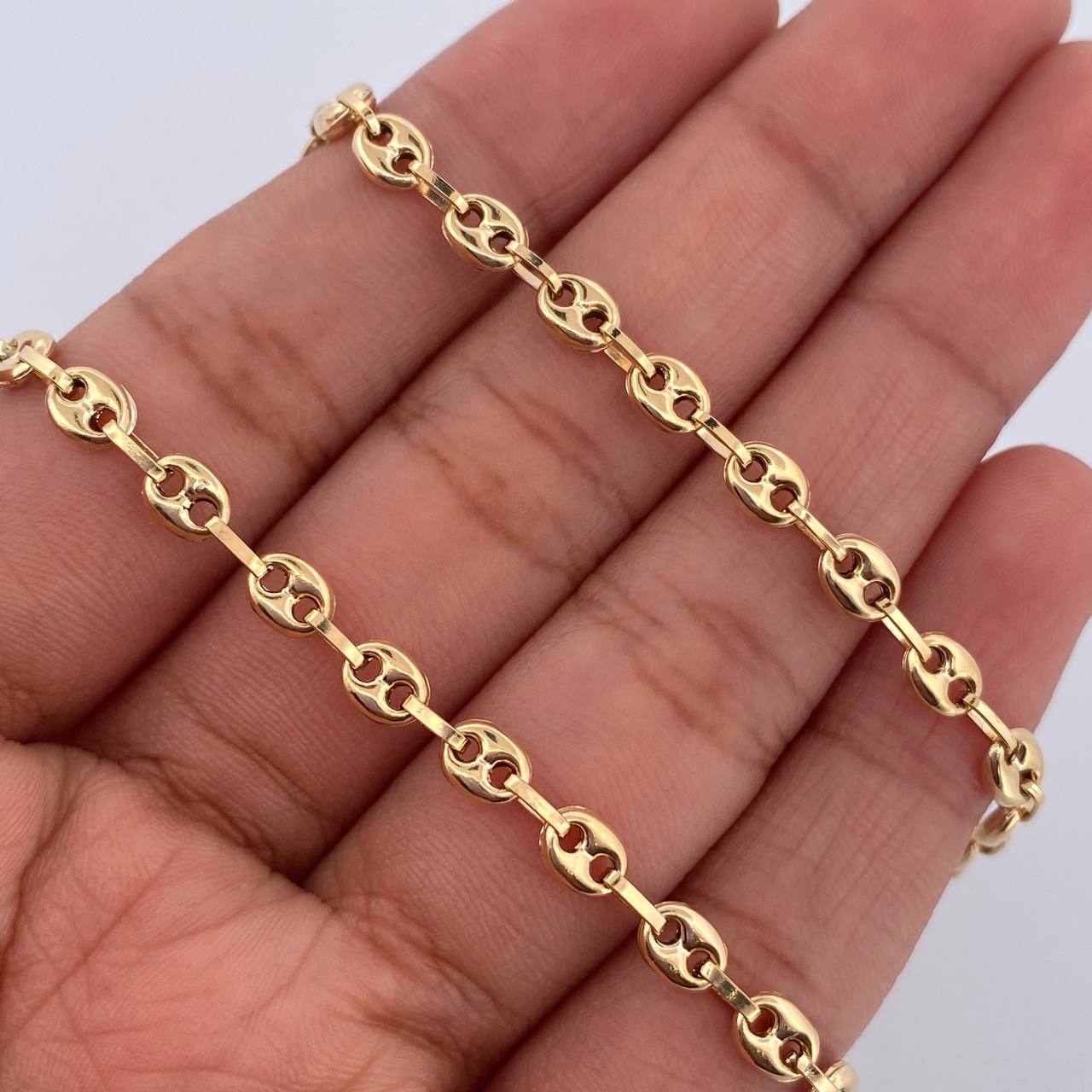 Cadena GC 7.9gr / 47cm / 4.1mm Oro Amarillo 18K &