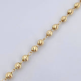 Pulso Tipo Militar 3.2gr / 18.4cm / Oro 18K $