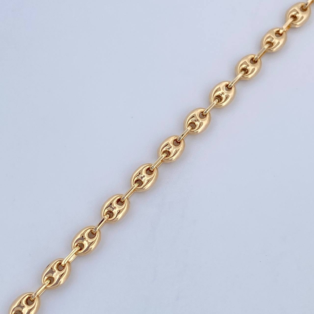 Bracelet GC 2.95gr / 7.1in / 3.5mm 18K Yellow Gold &