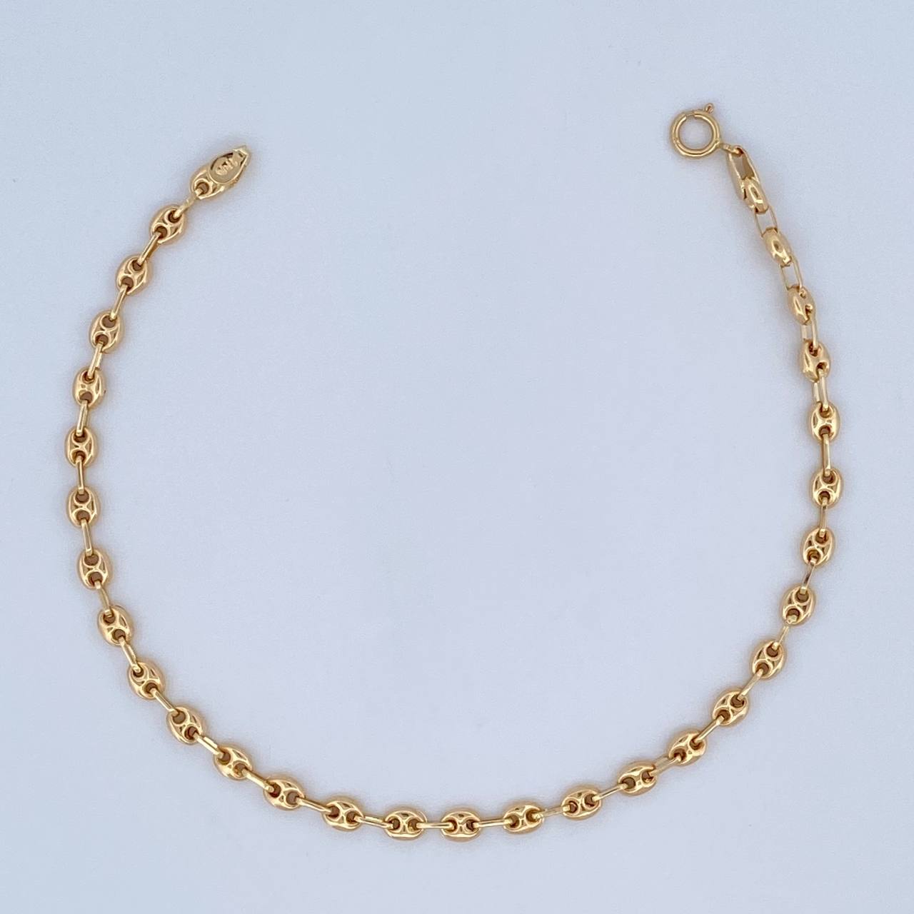 Bracelet GC 2.7gr / 18.7cm / 7.4in / 3.3mm 18K Yellow Gold &