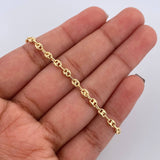 Bracelet GC 2.7gr / 18.7cm / 7.4in / 3.3mm 18K Yellow Gold &
