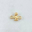 Herraje Silueta Angel 0.25gr / 1.2cm / Oro Amarillo 18K ©