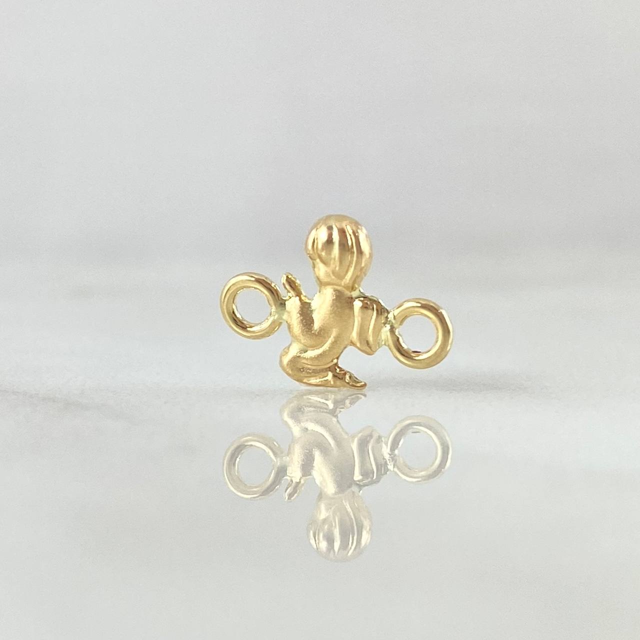 Herraje Angel 0.25gr / 1cm / Silueta Oro Amarillo 18K