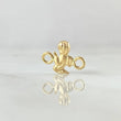 Herraje Angel 0.25gr / 1cm / Silueta Oro Amarillo 18K