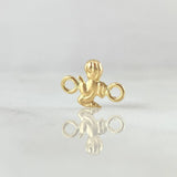 Herraje Angel 0.25gr / 1cm / Silueta Oro Amarillo 18K