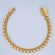 Cuban Bracelet 14gr / 7.9in / 18K Gold $