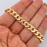 Cuban Bracelet 14gr / 7.9in / 18K Gold $