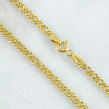 Wheat Chain 4.95gr / 23.6in / 18K Gold +3