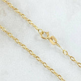 Classic Link Chain 1.9gr / 17.7in / 18K Gold +3