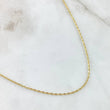 Marine Chain 2.35gr / 17.7in / 18K Gold +3