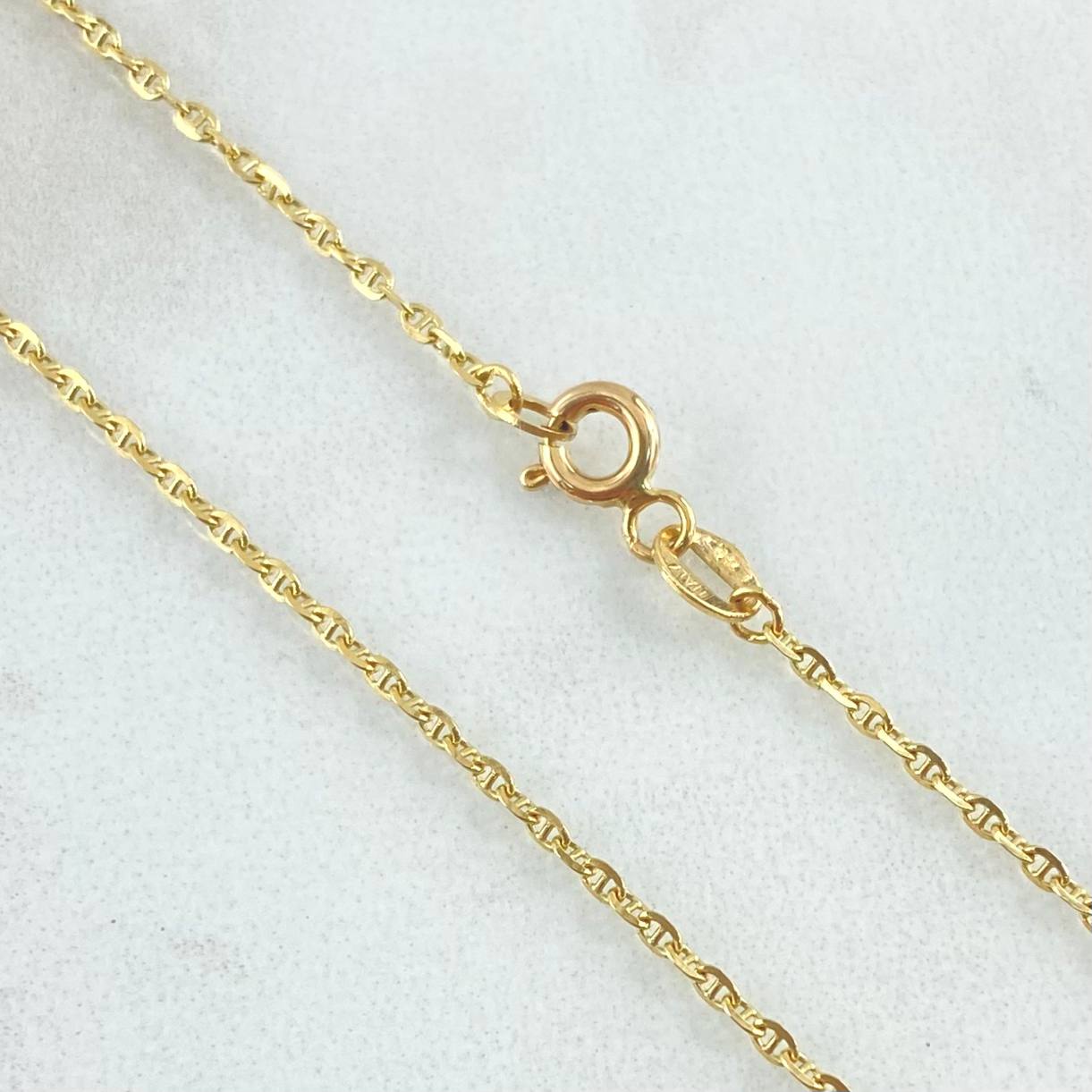 Marine Chain 2.35gr / 17.7in / 18K Gold +3