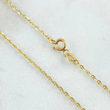 Marine Chain 2.35gr / 17.7in / 18K Gold +3