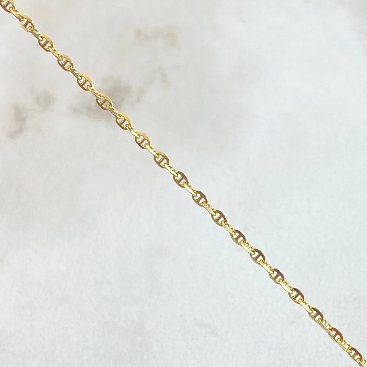Marine Chain 2.35gr / 17.7in / 18K Gold +3