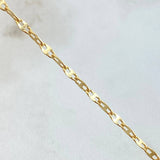 Flower Mirror Chain 2.35gr / 17.7in / 18K Gold +3$