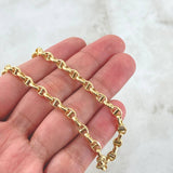 Marine Chain 15gr / 23.6in / 18K Gold +3$