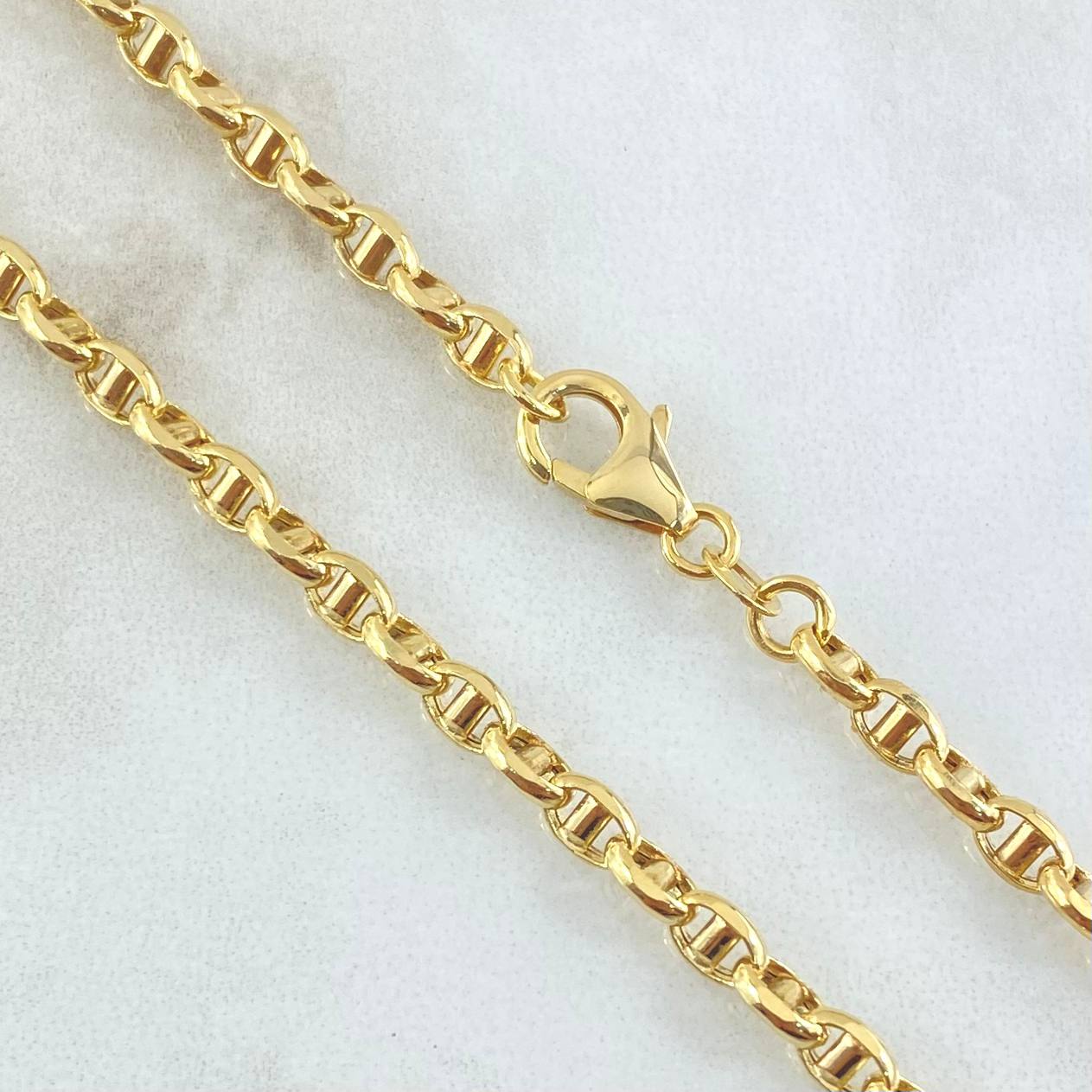 Marine Chain 10gr / 23.6in / 18K Gold +3$
