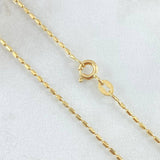Cadena Morse 2.7gr / 60cm / Oro Amarillo +3 18K ©