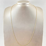 Cadena Morse 2.7gr / 60cm / Oro Amarillo +3 18K ©