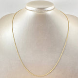 Classic Link Chain 2.05gr / 19.7in / 18K Gold +3