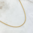 Cadena Cubana 1.3g / 20 in / 1.55mm Oro Amarillo 18K
