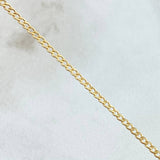 Cadena Cubana 1.3g / 20 in / 1.55mm Oro Amarillo 18K