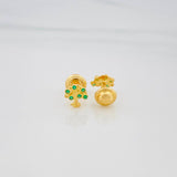 Topos Árbol 0.9 g / in / 6 mm Oro Amarillo 18K