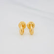 Stud Earrings Tear 0.6 g / in / 3 mm Yellow Gold 18K