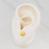 Topos Bola 0.8 g / in / 6 mm Oro Amarillo 18K