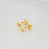 Stud Earrings Infinite 0.8 g / in / 5.8 mm Yellow Gold 18K